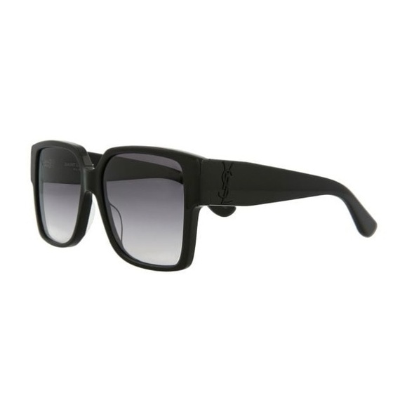 Saint Laurent Black Square Sunglasses - Picture 1 of 6